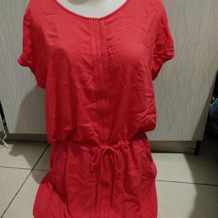 overall wanita brand Veeko import second size L cakep