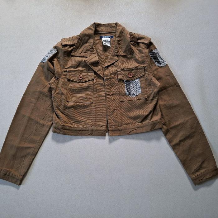 JAKET COSPA ANIME ATTACK ON TITAN ORIGINAL 100%