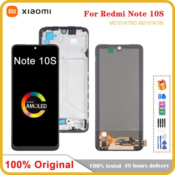 6.43"Original For Xiaomi Redmi Note 10 4G 10S LCD Display Screen