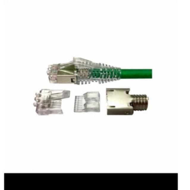 Connector RJ45 CAT 6 AMP Konektor RJ 45 Cat6 AMP Original ECERAN 1 Pcs 1 set