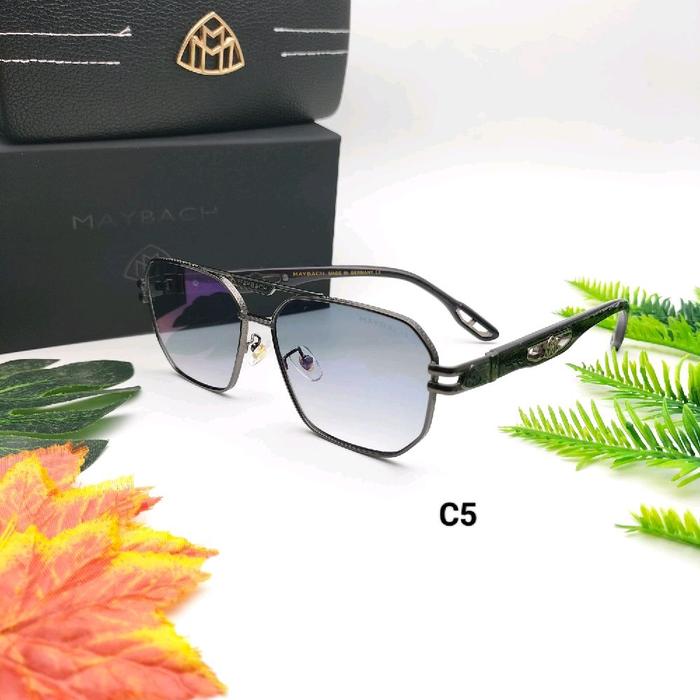 Maybach Kacamata Hitam C5 dengan Desain Elegan dan Lensa Gradient untuk Gaya Modern Anda