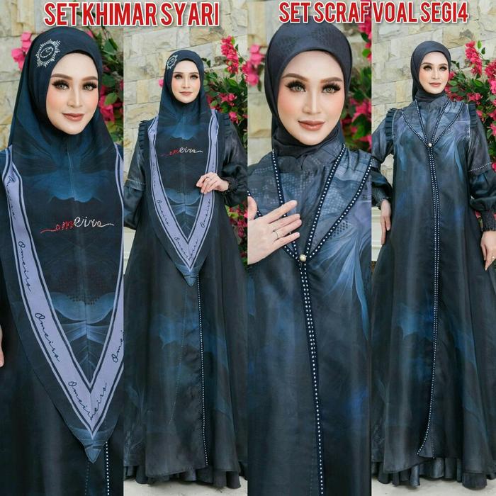 GAMIS NARAYA SERIES BY OMEIRO SYARI OUTER MEWAH