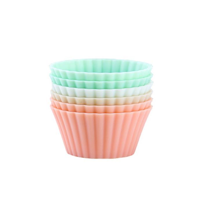 Silicone cake mould Silicone muffin cup Nordic style cake cup pudding
