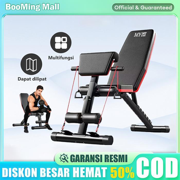 promo - dumbell bench sit up bench adjustable folding fitness bench press dumbbell weight bench kurs