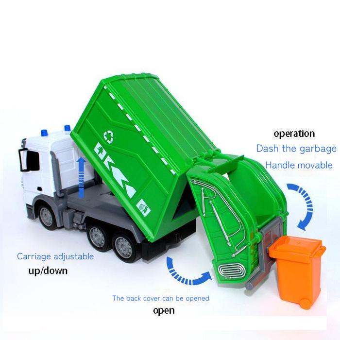 1:24 Model Simulasi Truk Blender Mobil Rekayasa Remote Control dengan