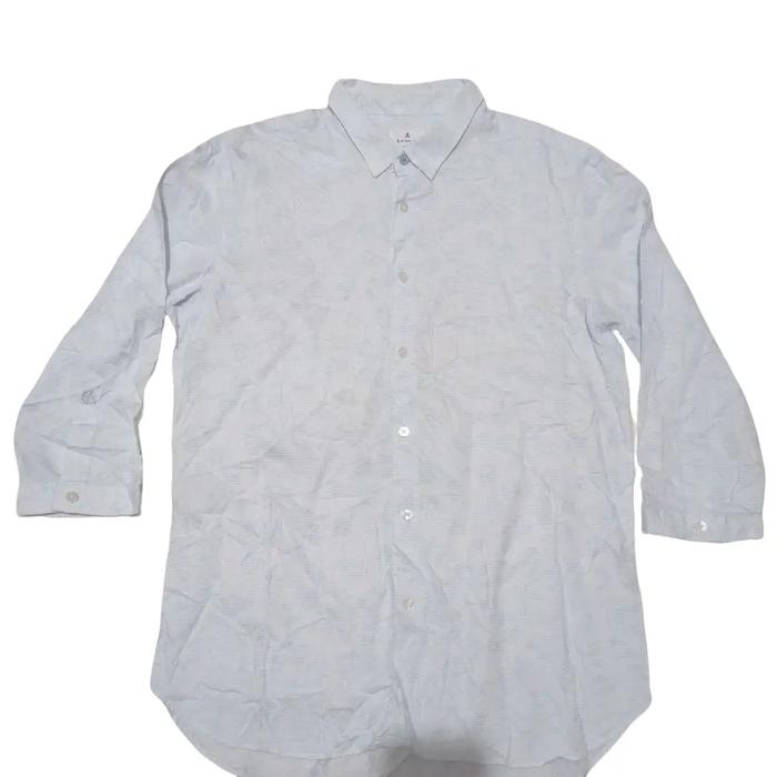 Kemeja LANVIN en bleu authentic