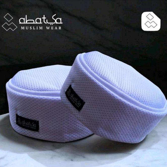 Peci Kopyah Habasya Pamol Lipat dengan kualitas premium. Bahan double mesh terbaik, model lipat yang