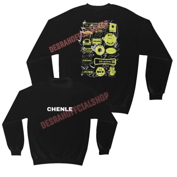 SWEATER Korean KPop nct dream the dream show IN JAPAN grafik + nama depan