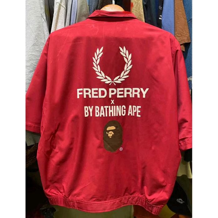 Fred Perry x Bathing Ape work shirt nt Lacoste supreme Bape