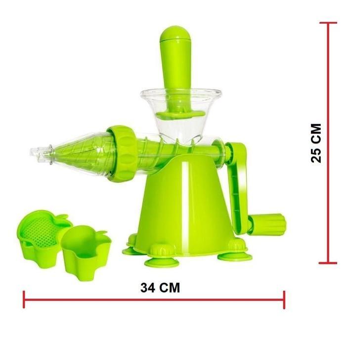 Slow Juicer Manual-Juicer Buah Sayur-Blender Manual