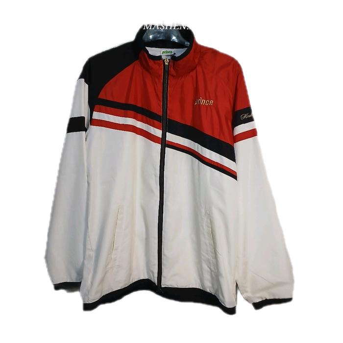 Jaket Windbreaker Prince Colorblock Size M