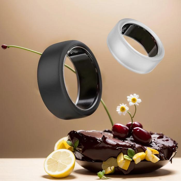 5pcs Cincin Tasbih kotak pelindung/Kasus Silikon Smart Ring Anti Air Pengingat Sholat