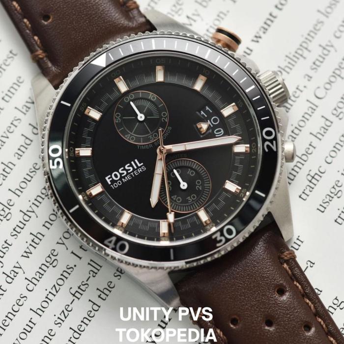 JAM TANGAN PRIA FOSSIL WAKEFIELD CH2944 ORIGINAL