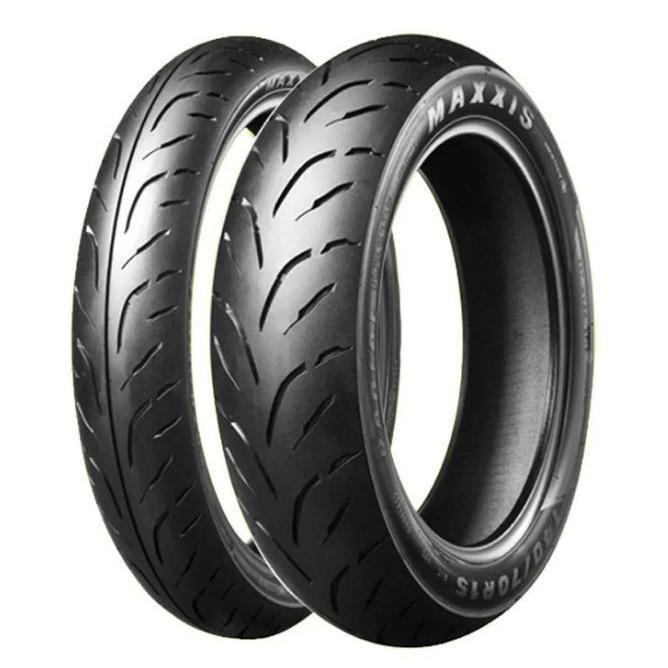Terbaik paket ban maxxis extramaxx uk 100 / 80 dan 130 70 ring 17 Tubeless Terimakasih