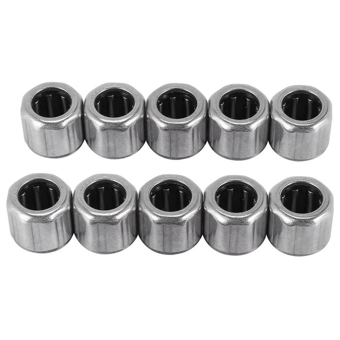 Super Deals 10Pcs Needle Bearing HF081412 Outer Ring Octagon One-Way Needle Roller Bearing 8X14X12mm