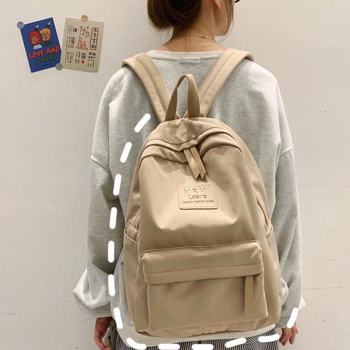 Ready 【Ready】COD Tas Ransel Wanita Tas Sekolah Anak Perempuan Perguruan Tinggi Ransel Wanita Mode Ra