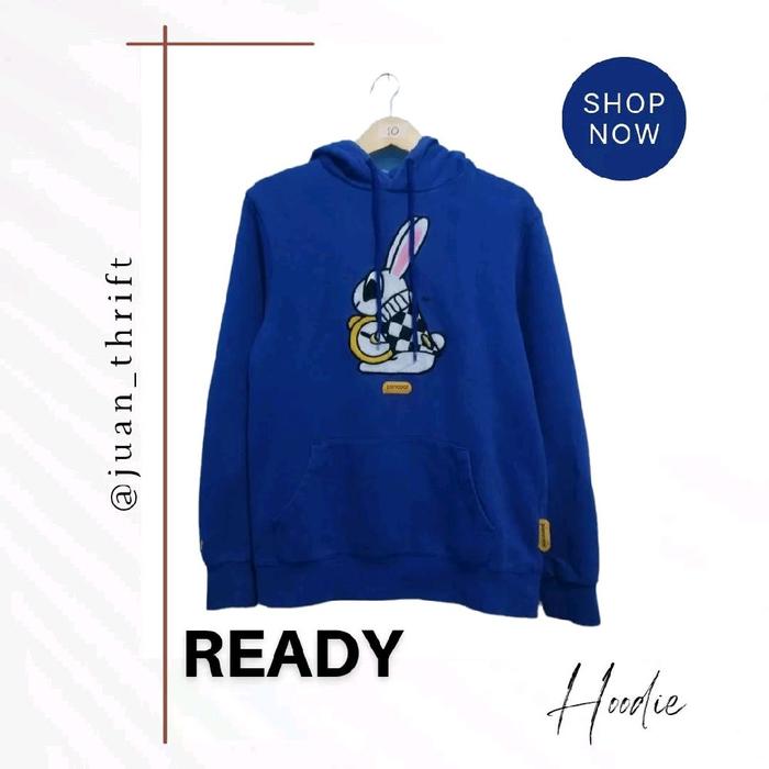 Pancoat kelinci alice in wonderland unisex hoodie
