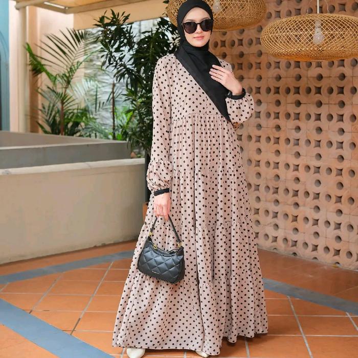 Ghiana Zayana Polka Dress