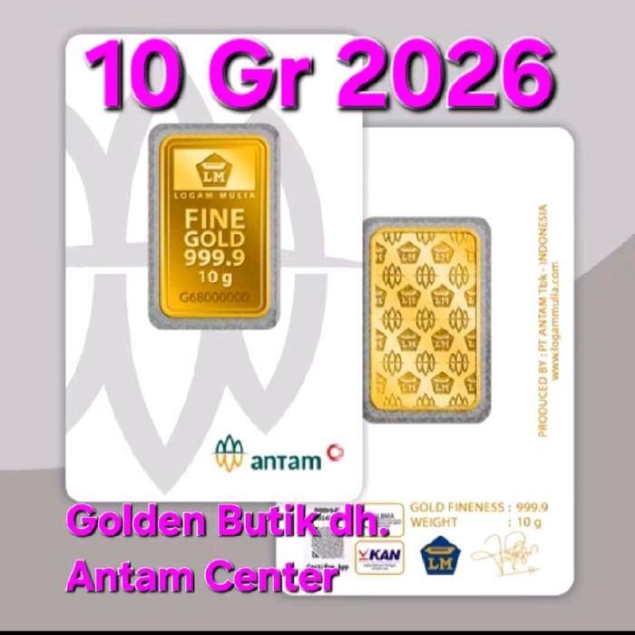 New LM Antam 10Gr Tahun 2026