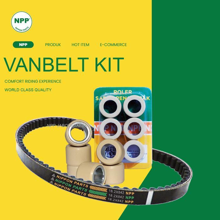 Vanbelt Kit Paket Mio (Kode 25200-5TL00 NPP VBK) 100% NPP KI1