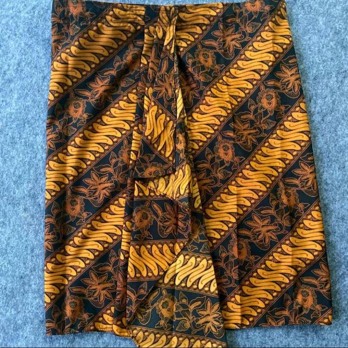 satu set jarik sembong batik( jarik sembong+ iket kepala)