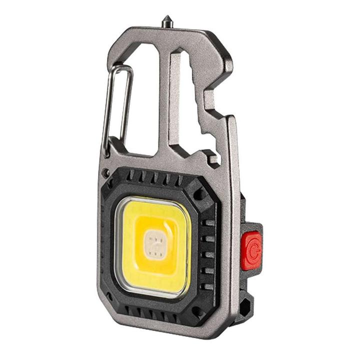 Mini COB Keychain Light USB Rechargeable Lighting