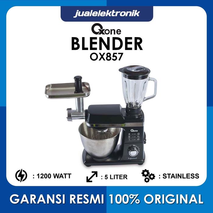 Oxone 3in1 Professsional Mixer – OX857 Pengocok Pengaduk Adonan Kue Roti Baking