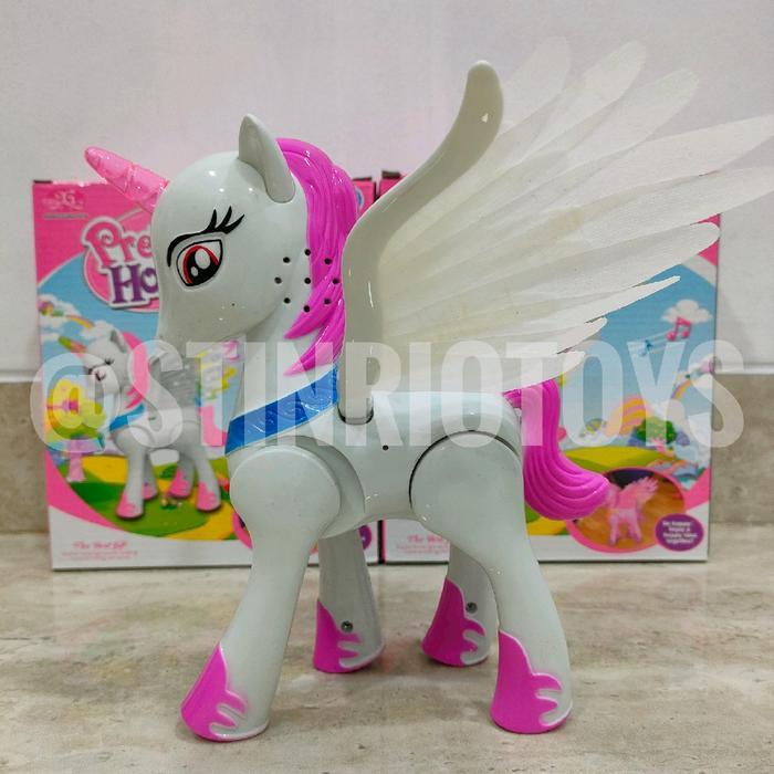 Mainan Anak Pretty Horse Lampu Musik