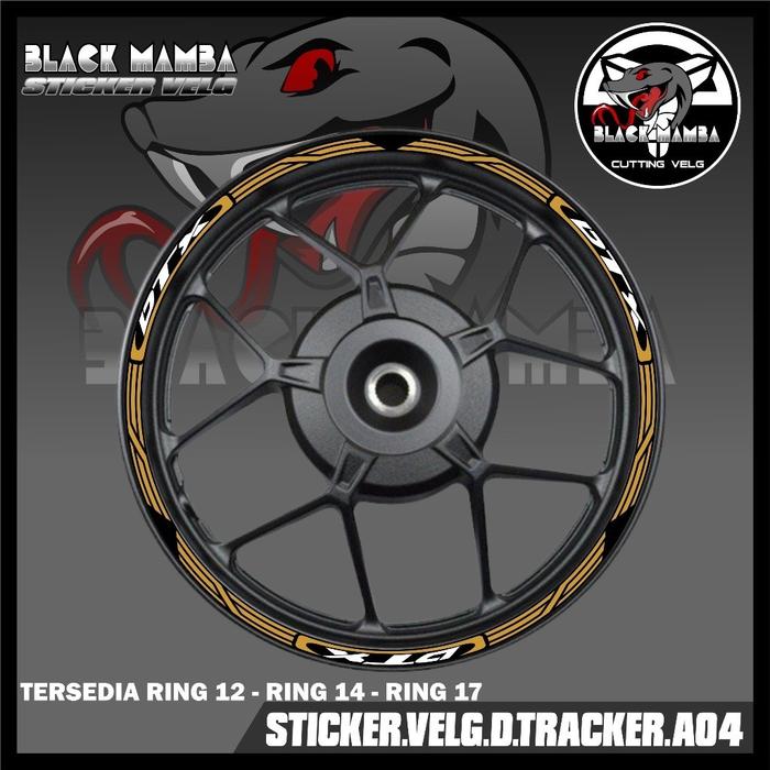 STICKER VELG D-TRACKER- STIKER LIS LIST VARIASI BAN/VELG KAWASAKI D-TRACKER A04