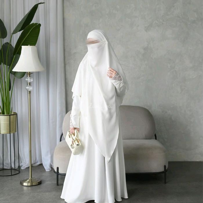 PO - LUMINE LACE BY ZANUBA GAMIS SYARI GAMIS SET KHIMAR GAMIS SET FK GAMIS SET KHIMAR BANDANA ABAYA 