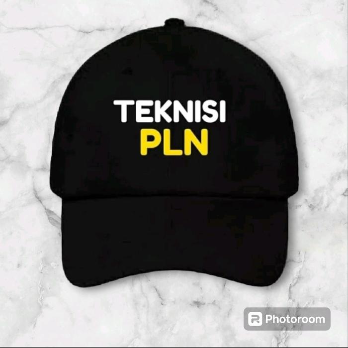 topi bordir pln + topi teknisi pln + topi bordir listrik