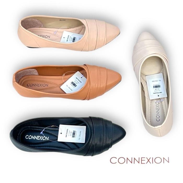 Flatshoes wanita terbaru brand matahari sepatu kerja wanita flat tanpa hak size 37-41 harga sudah in