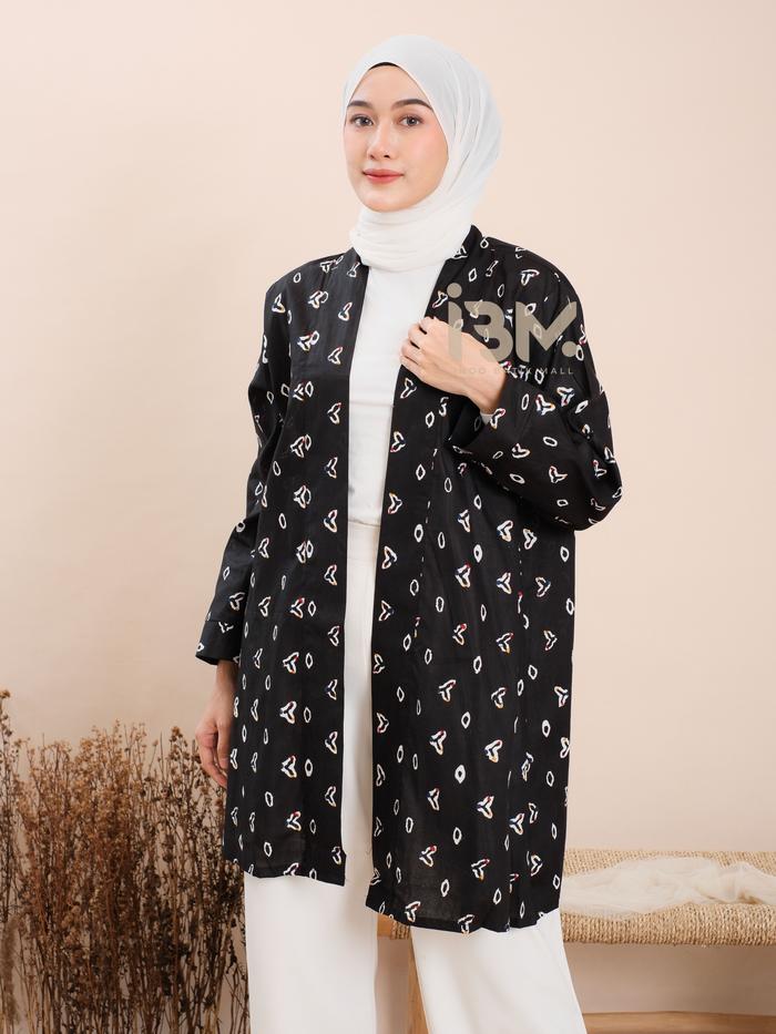 Blazer Batik Motif Jumputan / Kimono Series / baju atasan wanita terbaru / atasan wanita kekinian / 