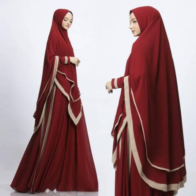 SALSA BUTIK - KH-7035 Gamis Syari Eldiaz 2