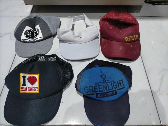 Topi Anak Cowok 5 Pcs ( Jual Borong )
