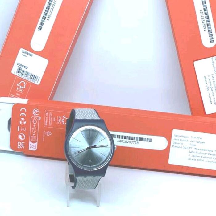 swatch SUON402 grey cord Quartz original
