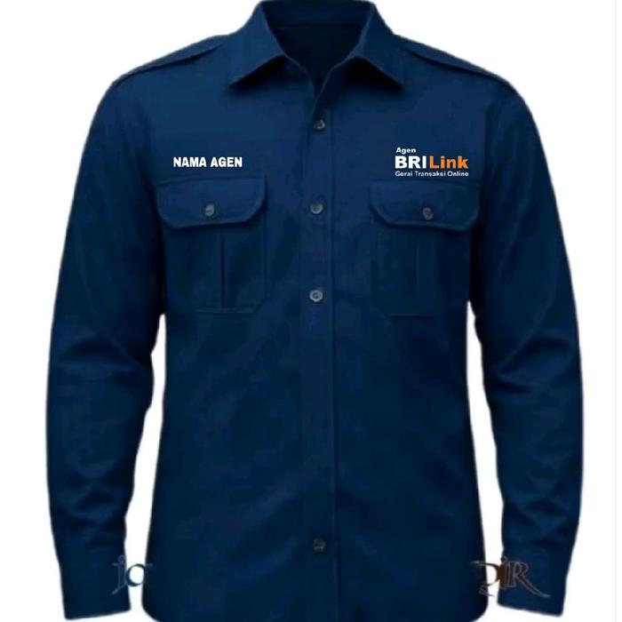 ready stok kemeja agen brilink baju agen brilink seragam agen brilink Pdh agen brilink kemeja agen B