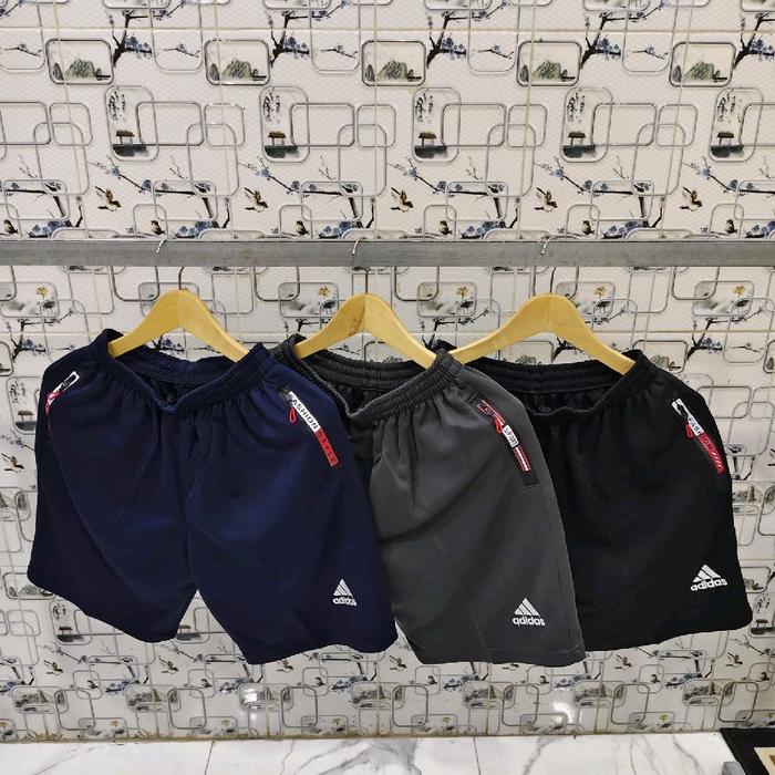 Adidas Celana Pendek Pria Dewasa Bahan Scuba Premium Halus Tebal Lembut Nyaman Dipakai Santai Casual