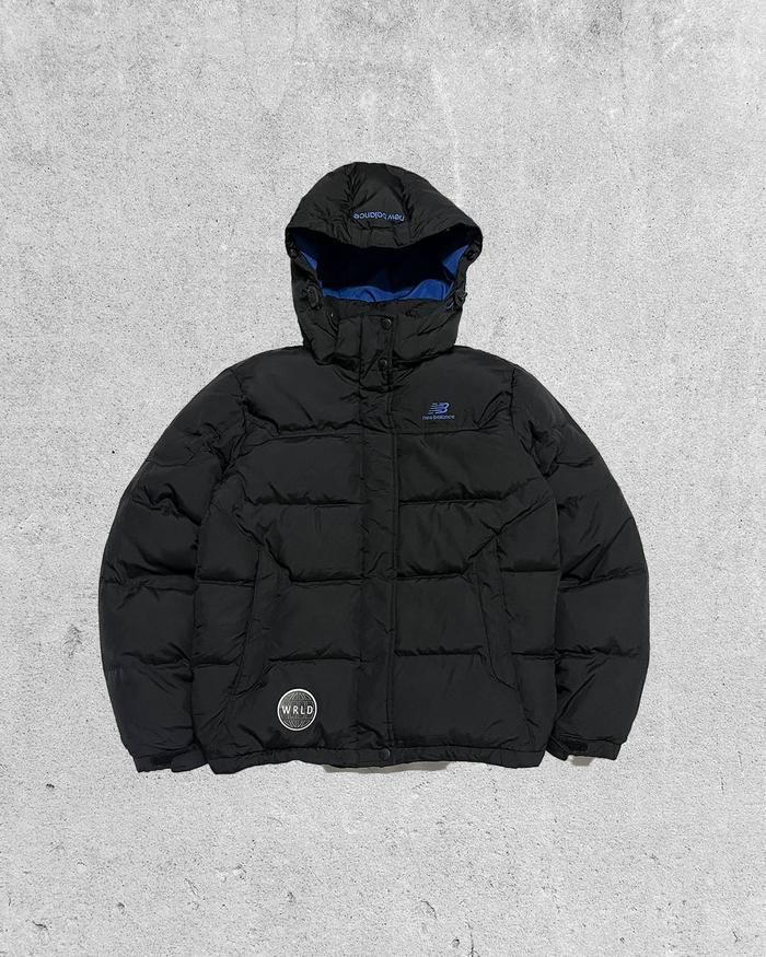 New Balance down vest black jacket bulu angsa bulang not dickies patagonia the north face tnf columb