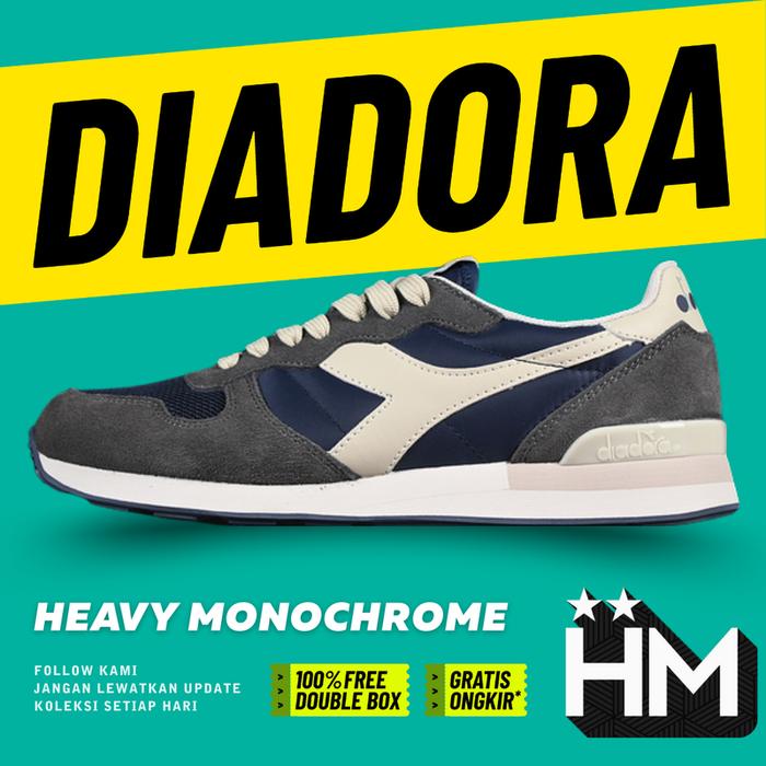 Diadora Camaro Sneaker Grey Navy Cream (Size 40-45)