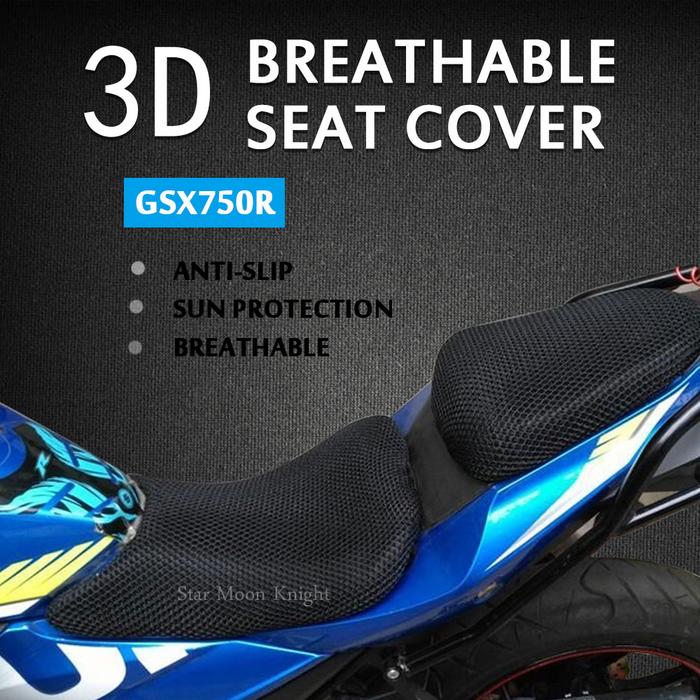 Motorcycle GSX750R Mesh Net Seat Cover Cushion Guard Insulation