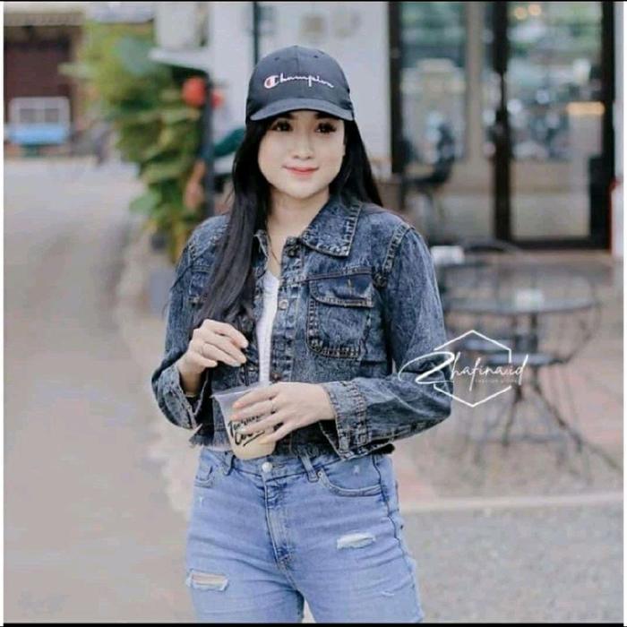 JULIZAR CROP JEANS JULIZAR SET CELANA DAN JAKET DEWASA