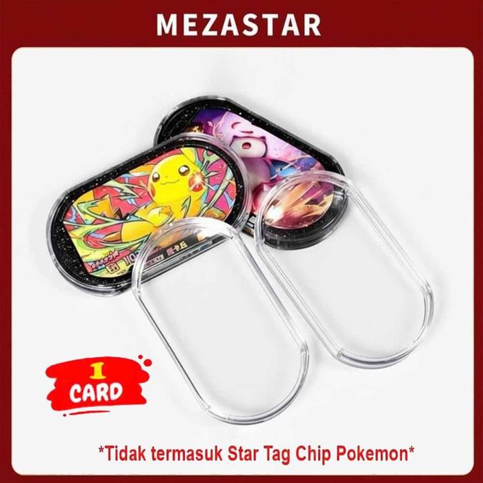 Pokemon Hardcase Pelindung Mezastar Mezatag Akrilik Tag Pokemon HOLOGRAM