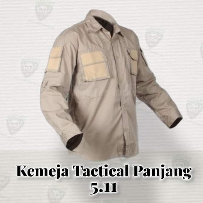 KEMEJA TACTICAL 511 LENGAN PANJANG Hijau Biru Kancing