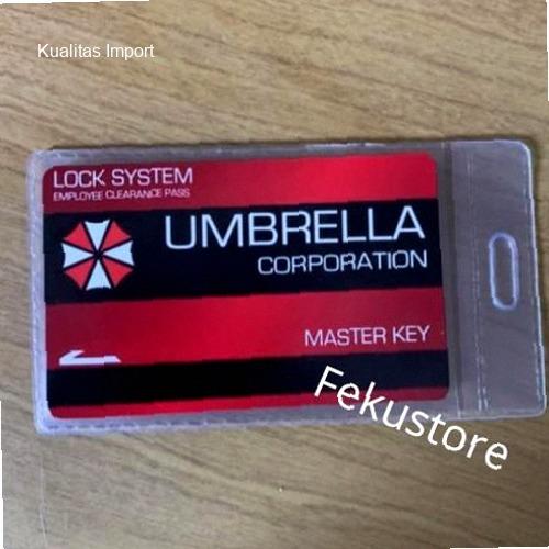 Custom tap card Edition Kartu Umbrella corporation resident evil Berkualitas | Kekinian