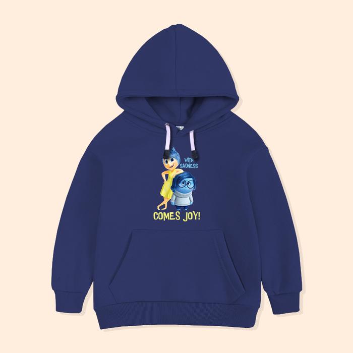 Jaket Hoodie Anak Inside Out Disney Pixar Karakter Kartun Atasan Anak Laki-Laki Perempuan INS-02