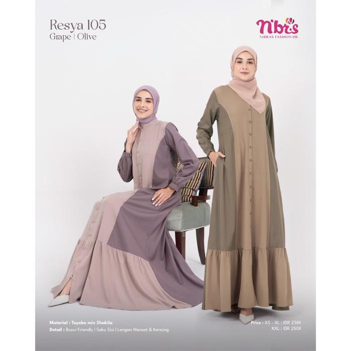 GAMIS TERBARU NIBRAS RESYA 105