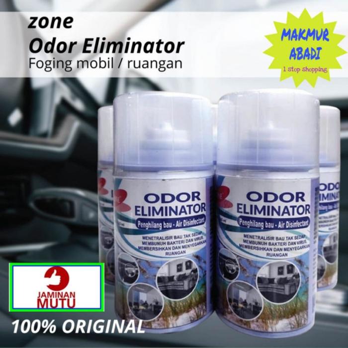 Disinfektan Odor Eliminator Zone Fogging Mobil Air Disinfectant 250Ml