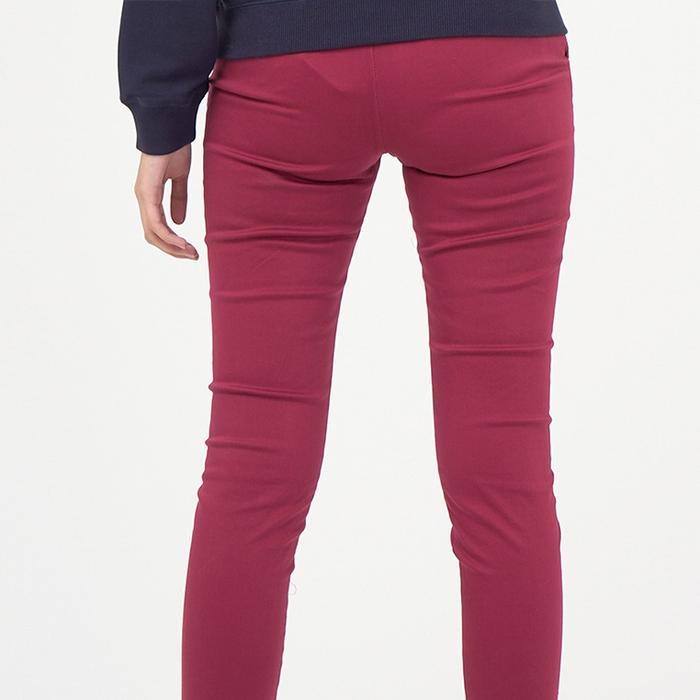 Geela Official - Basic Office Long Pants Maroon (G.3155) - Celana Wanita