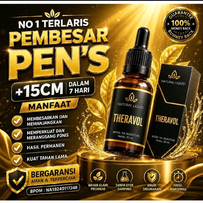 PEMBESAR MR.P THERAVOL ORIGINAL 30ML AMAN NYAMAN CEPAT PERMANEN